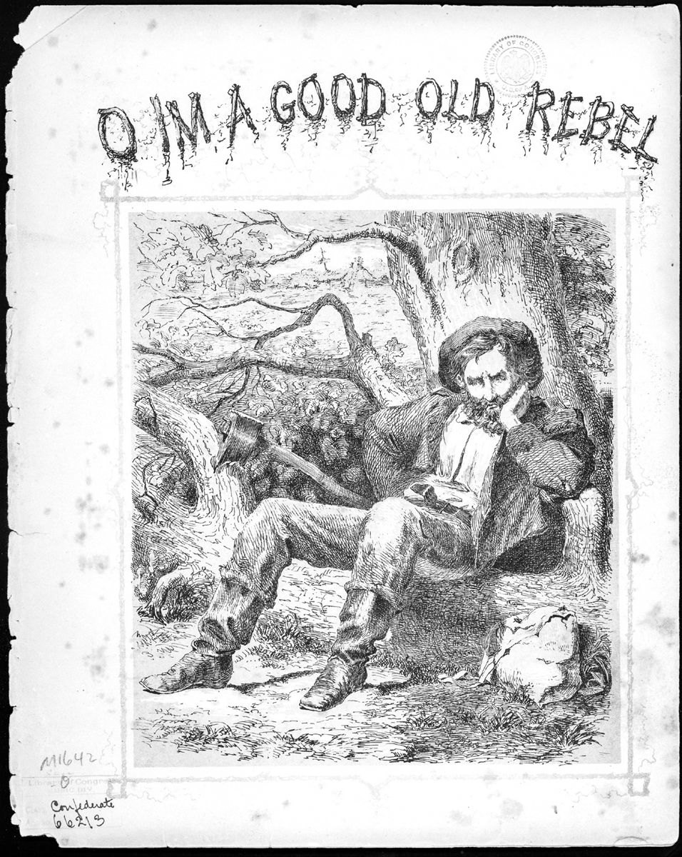 “O I’m a Good Old Rebel” by Major James Innes Randolph. (Library of Congress)