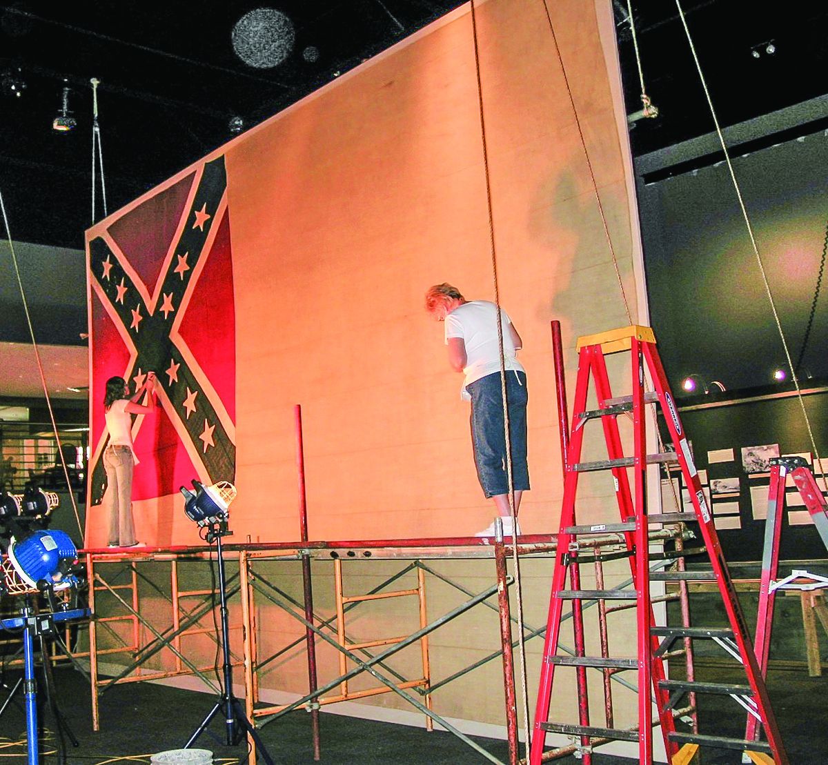 Port Of Columbus Flags Restoration — photograph 2 from the original article