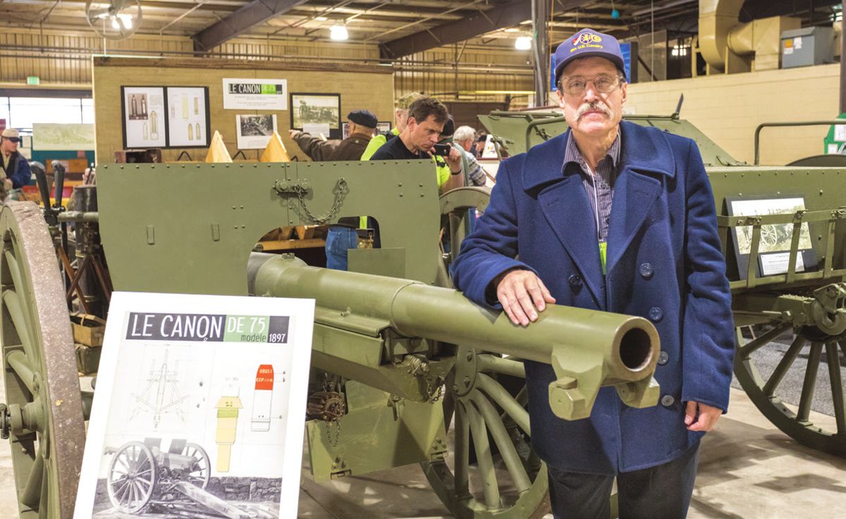Tom Bailey, owner of Historical Ordnance Works, Woodstock, Ga.