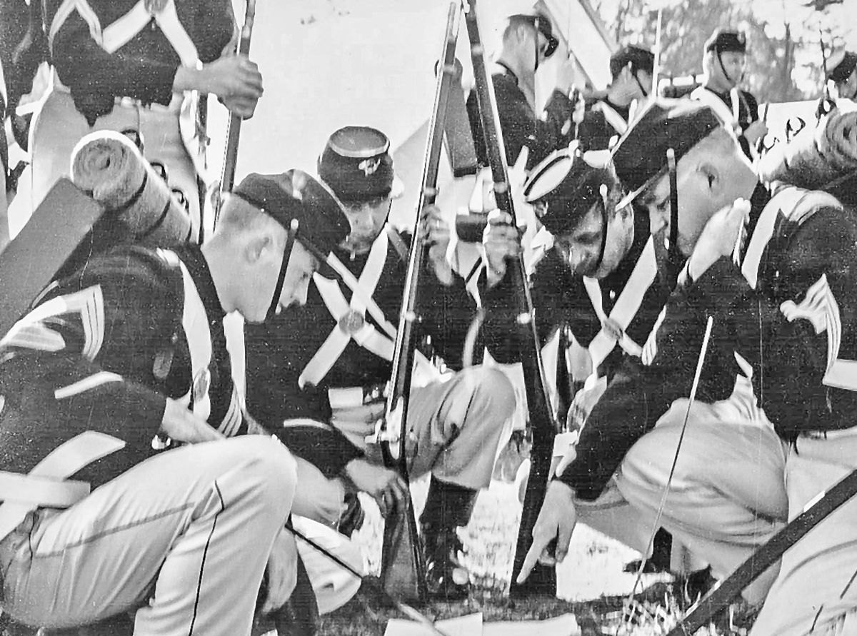 Reenactors plan the reenactment.