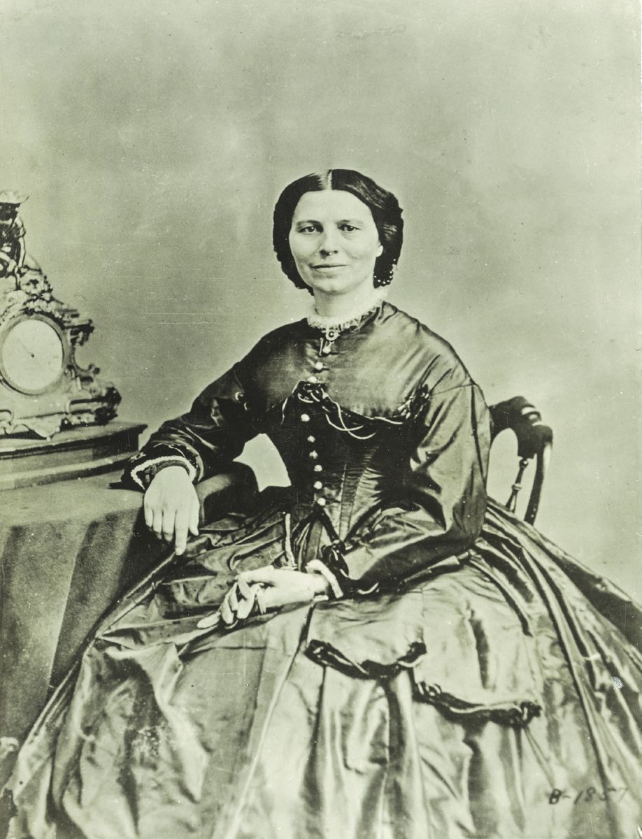 Clara Barton, founder of the Red Cross. (Library of Congress)