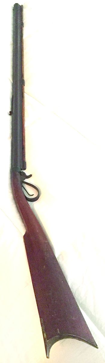 American underhammer rifle, unknown maker.