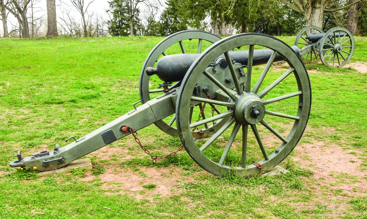 Marye’s Heights – Confederate artillery shattered Union assaults with relentless shelling from this hill above Fredericksburg. These guns represent the Washington Artillery’s approximate position.