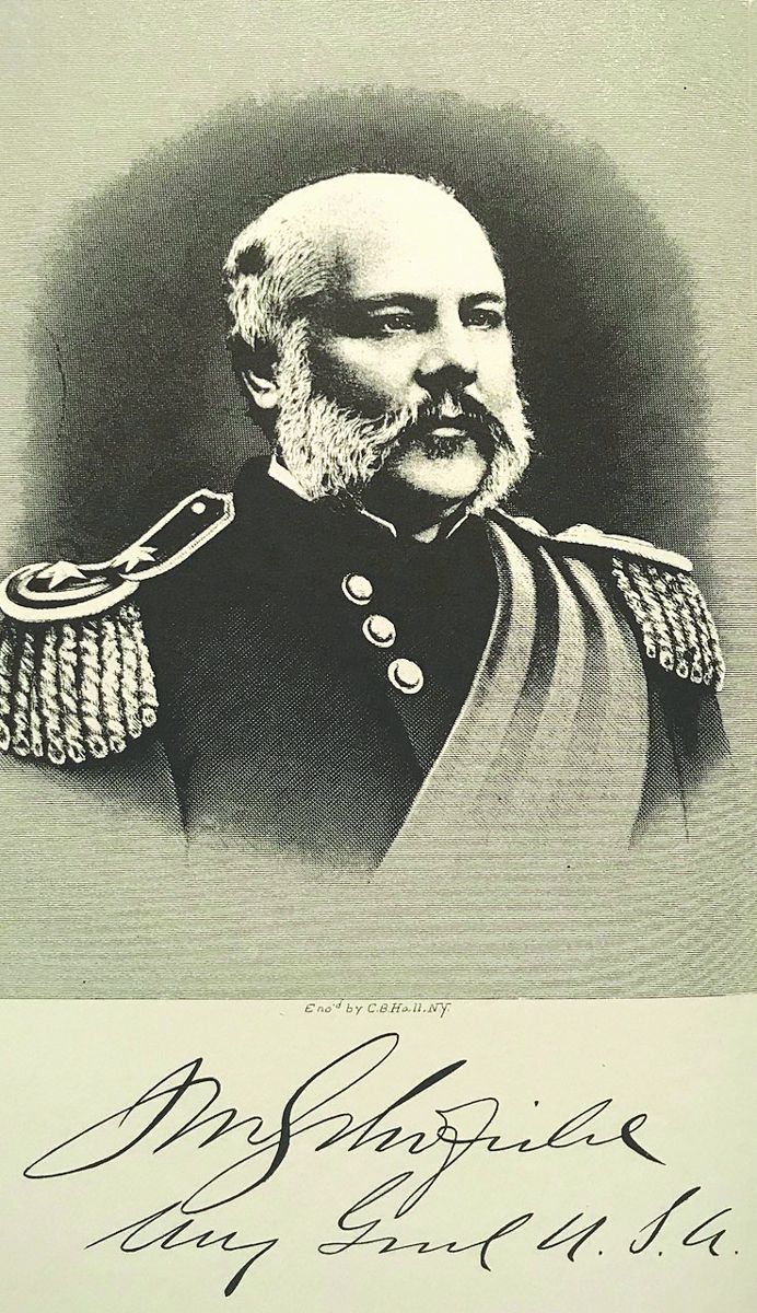 Lieut. Gen. John McAllister Schofield as Commander-in- Chief 1899–1903.
