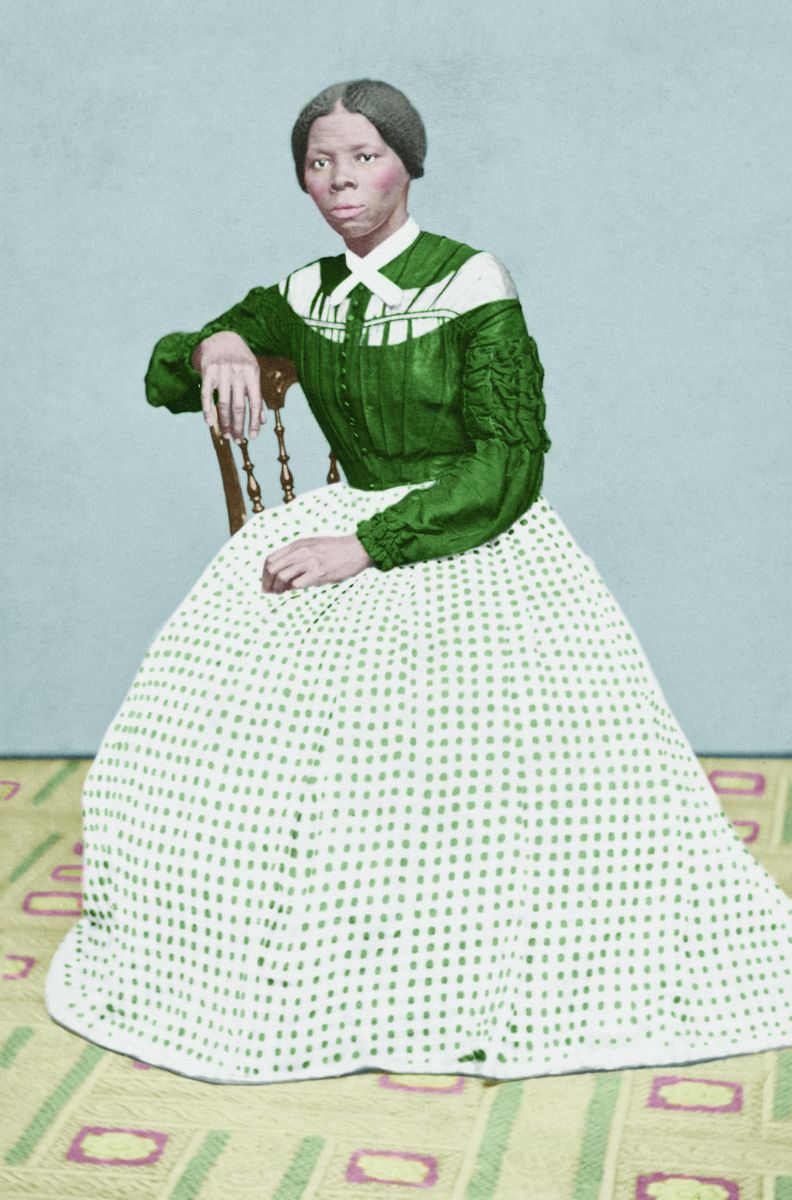 Portrait of Harriet Tubman, Colorization © 2018 civilwarincolor. com courtesy civilwarincolor.com/cwn (Library of Congress)