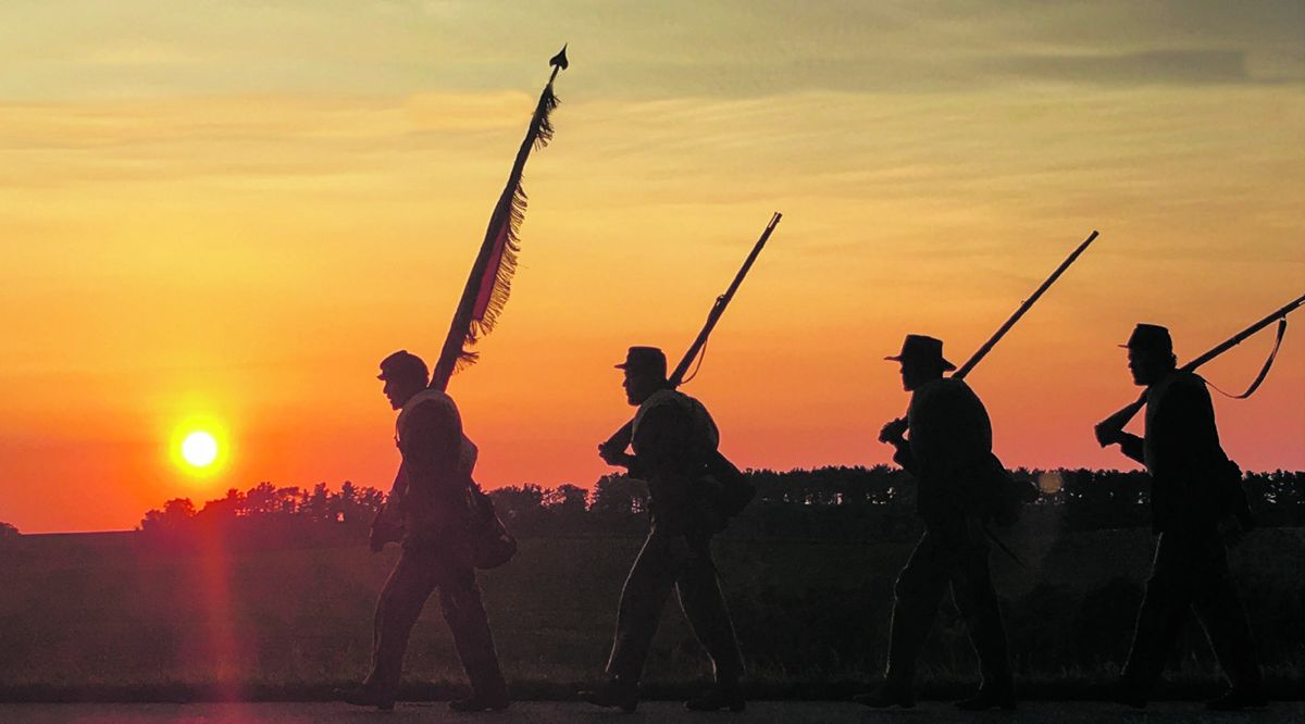Twilight March. (Photo by Jari Villanueva. Photo editing by Kenneth Raia.)