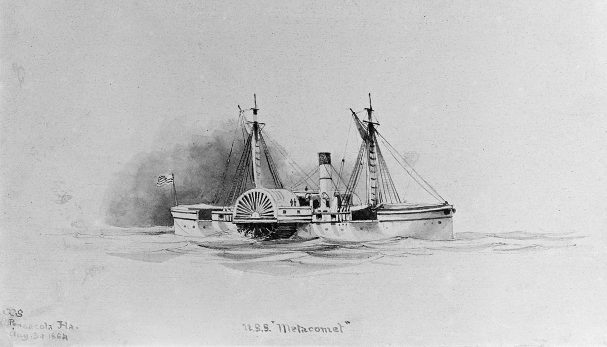 “If Farragut had only been here…” — lead photograph from the original article