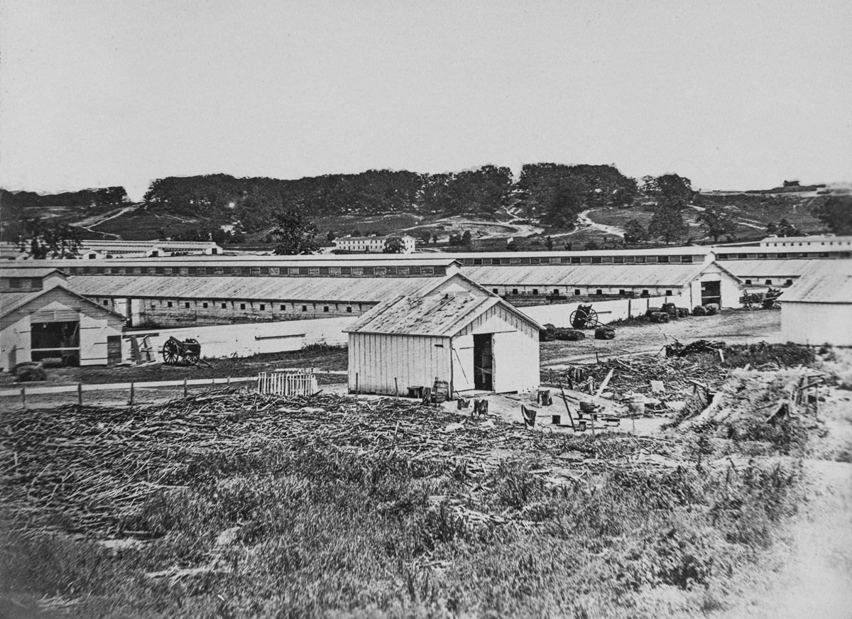 Artillery Depot at Camp Barry, near Washington, D.C.