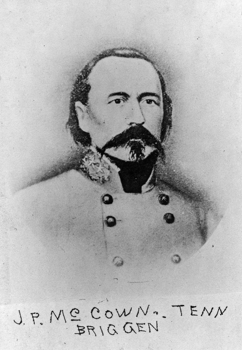 Maj. Gen. John McCown. (All photos Library of Congress)