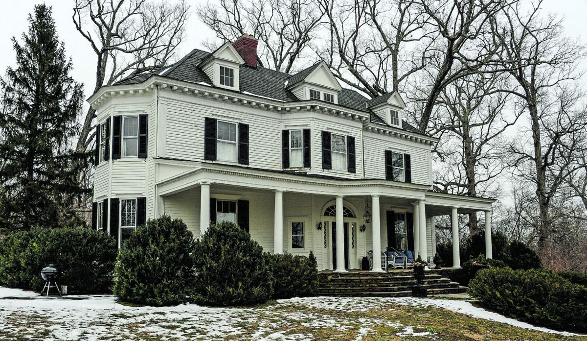 Mackall House on Selby Lane, built in 1908, where Mosby had a Sunday dinner late in his life.