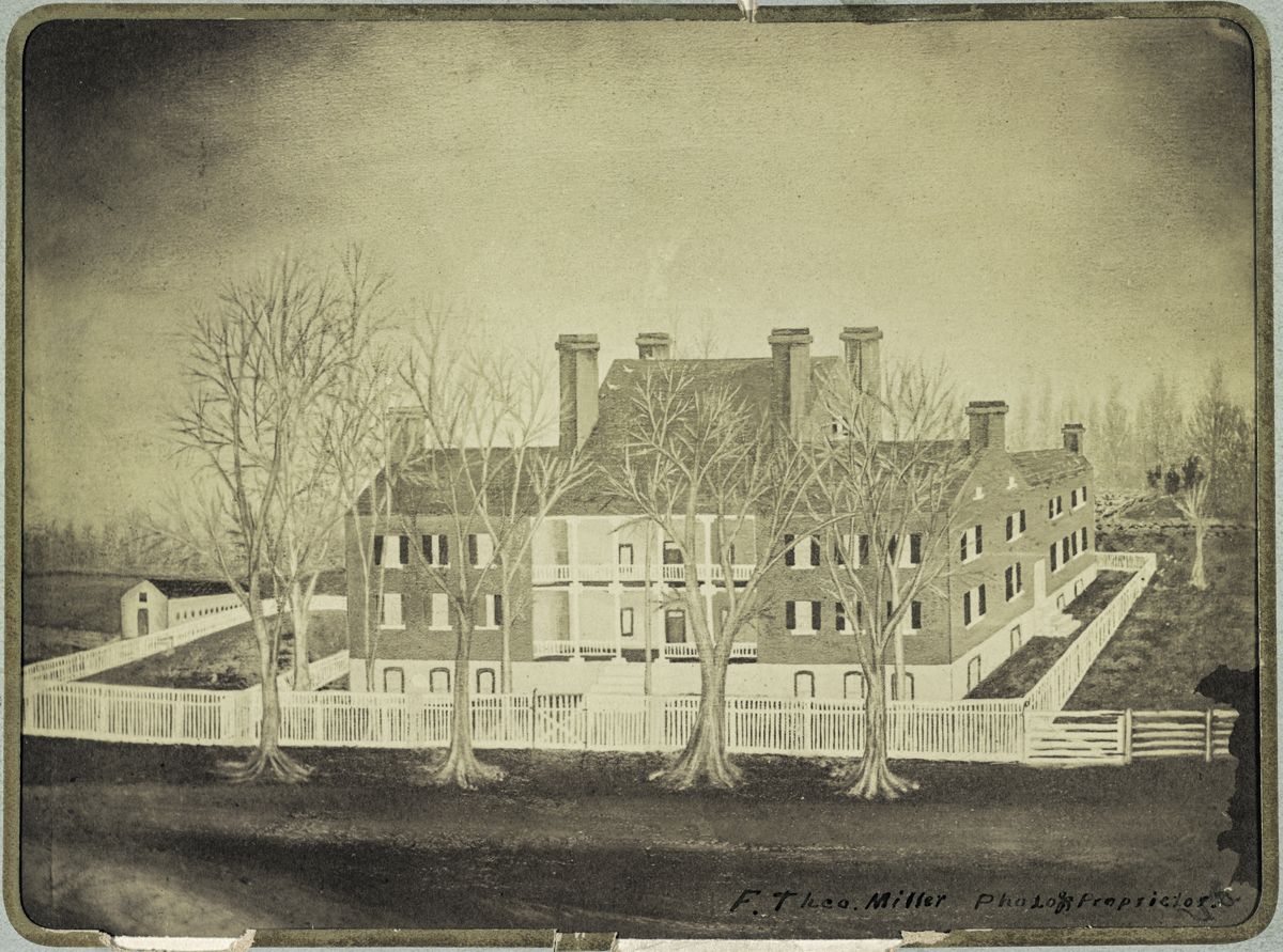 Hooker’s Headquarters at Chancellorsville: Federals retreated, Alexander much relieved.