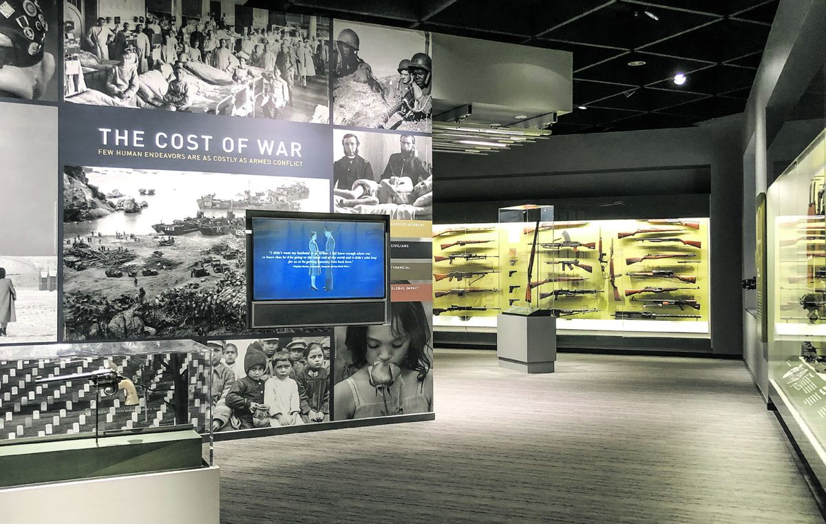 Cody Firearms Museum “The Cost of War” exhibit. (All photos courtesy Cody Firearms Museum)