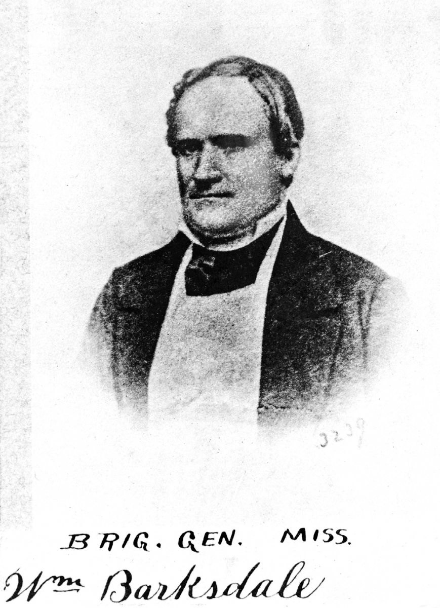 Brig. Gen. William Barksdale. Library of Congress.
