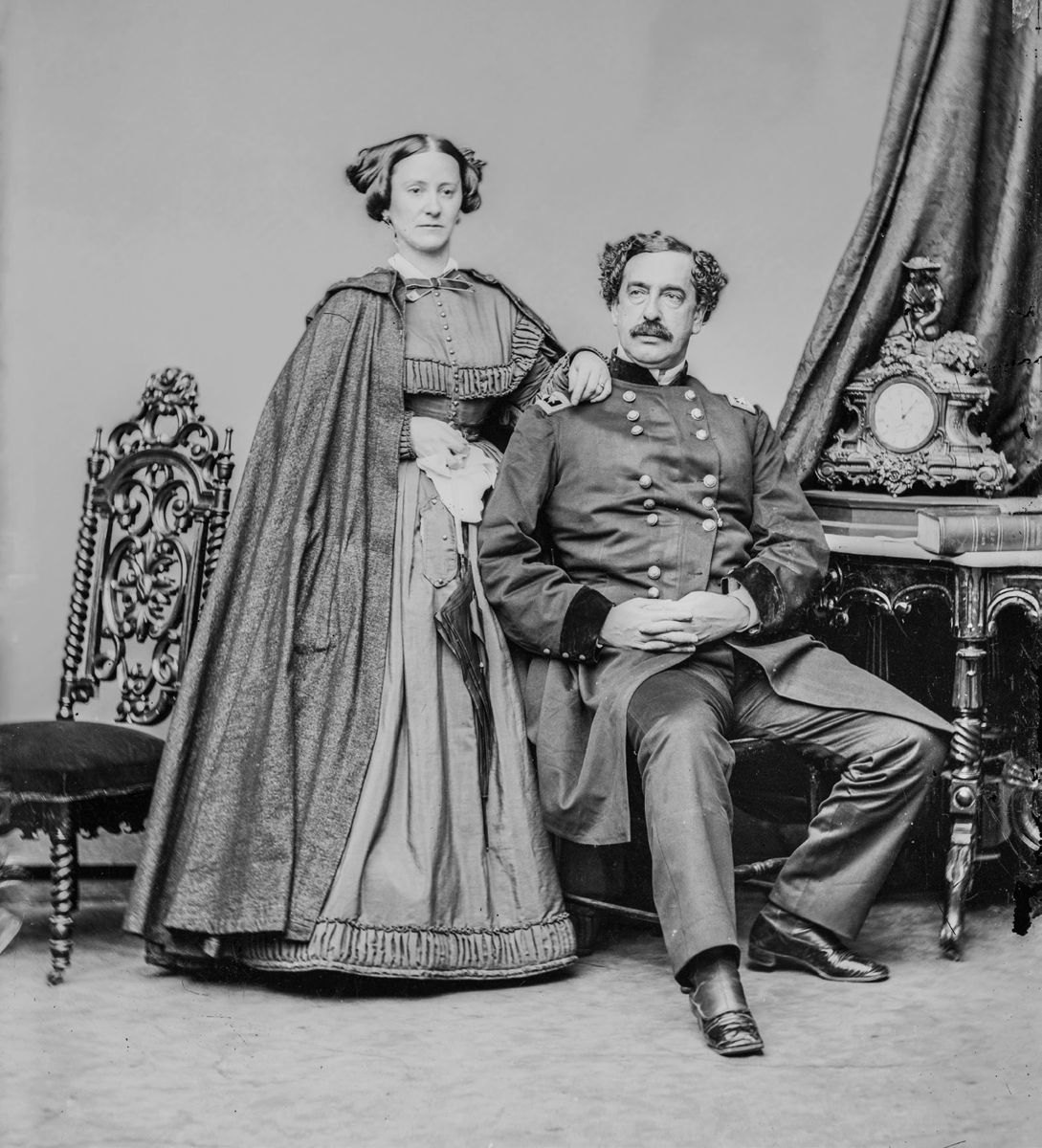 Abner Doubleday (June 26, 1819–Jan. 26, 1893) may not have invented baseball, but he was certainly a soldier. His grandfather had fought in the Revolutionary War. His father, a New York congressman, aided his admission to West Point, from which he graduated in 1842. He fought against Mexicans and Indians (in Texas and Florida) before assignment to Atlantic coastal forts.