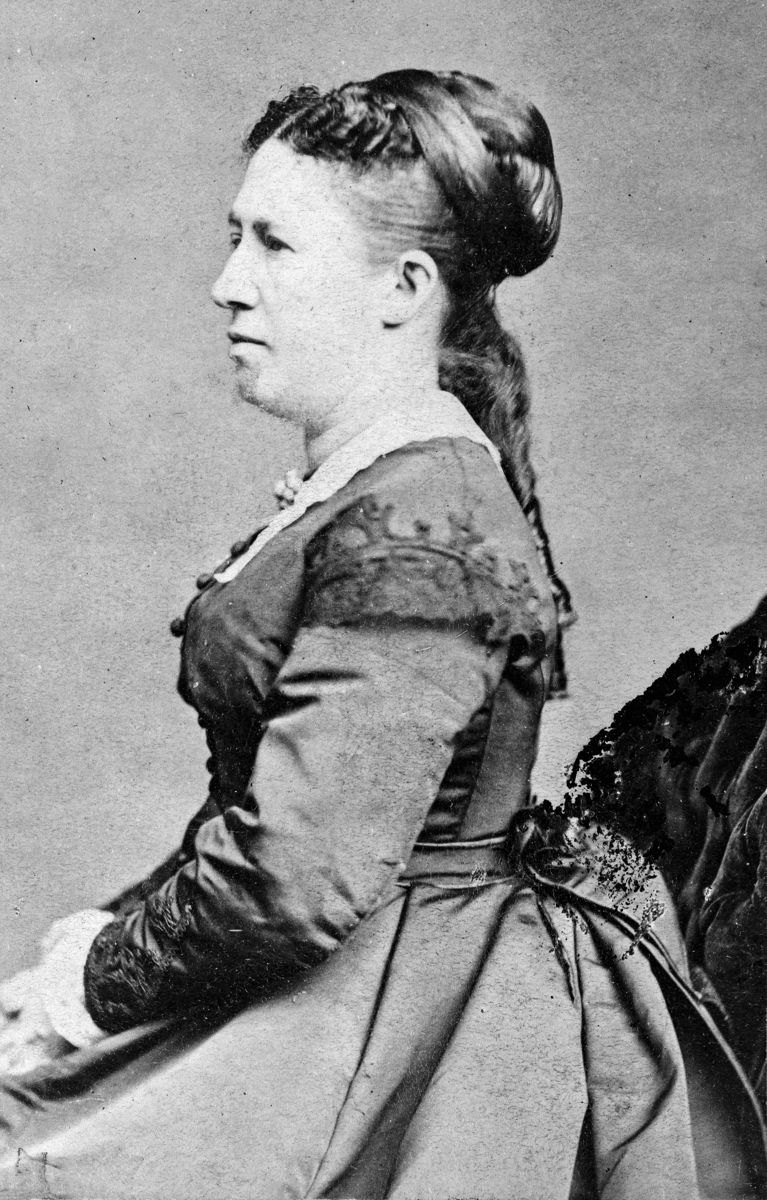 Julia Dent Grant, Grant’s wife. Library of Congress.