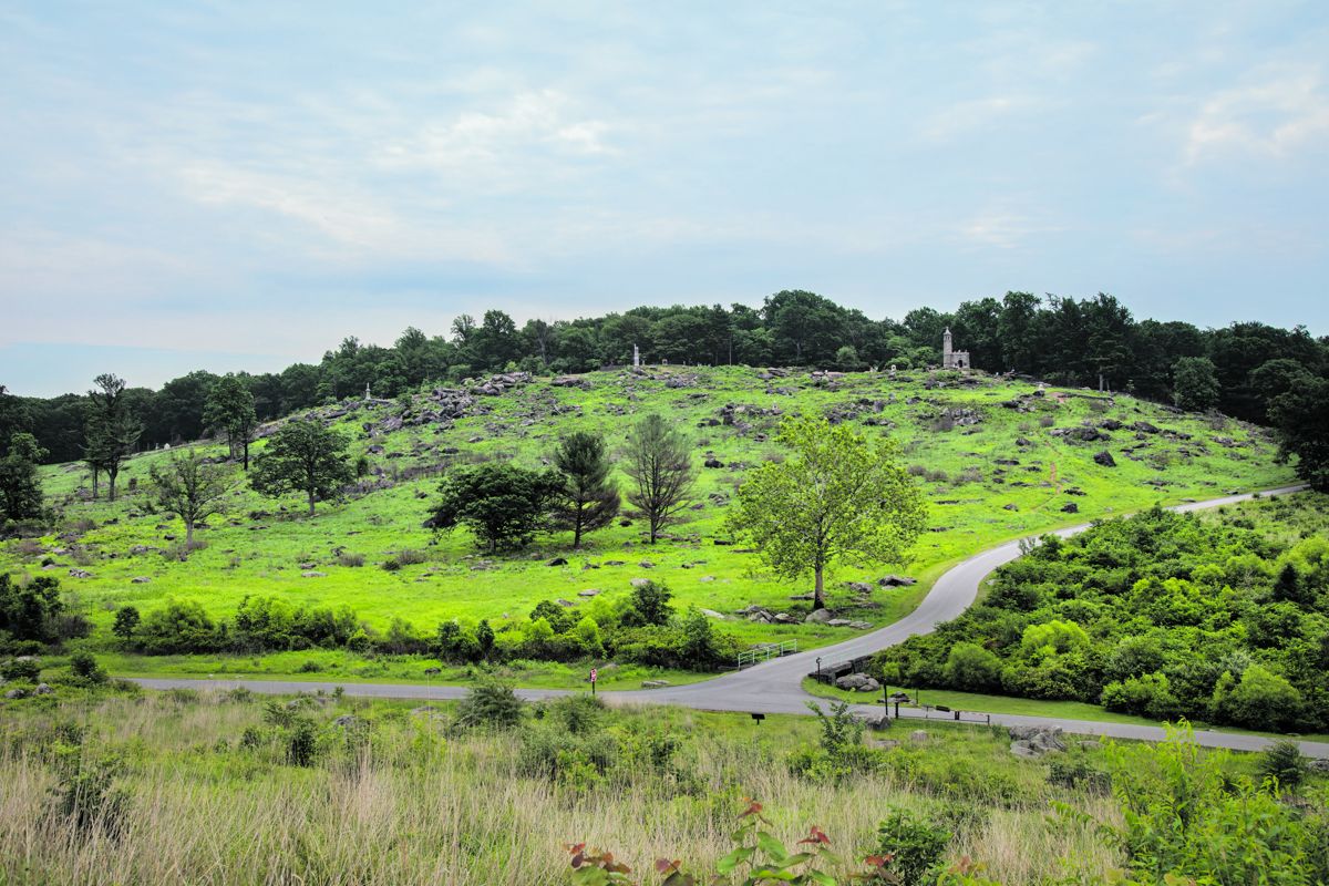 Little Round Top, Gettysburg National Military Park. Photo by Jack W. Melton Jr.