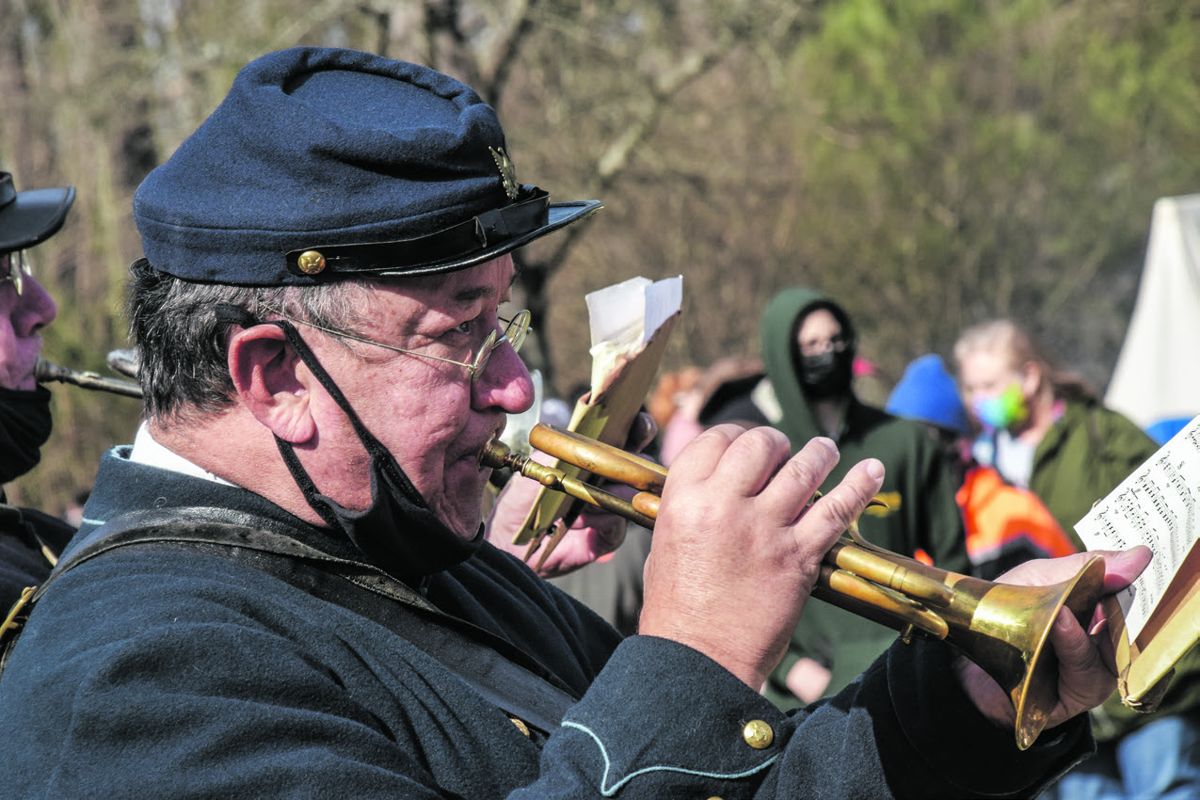 Jari Villanueva founded the Federal City Brass Band in 2002.