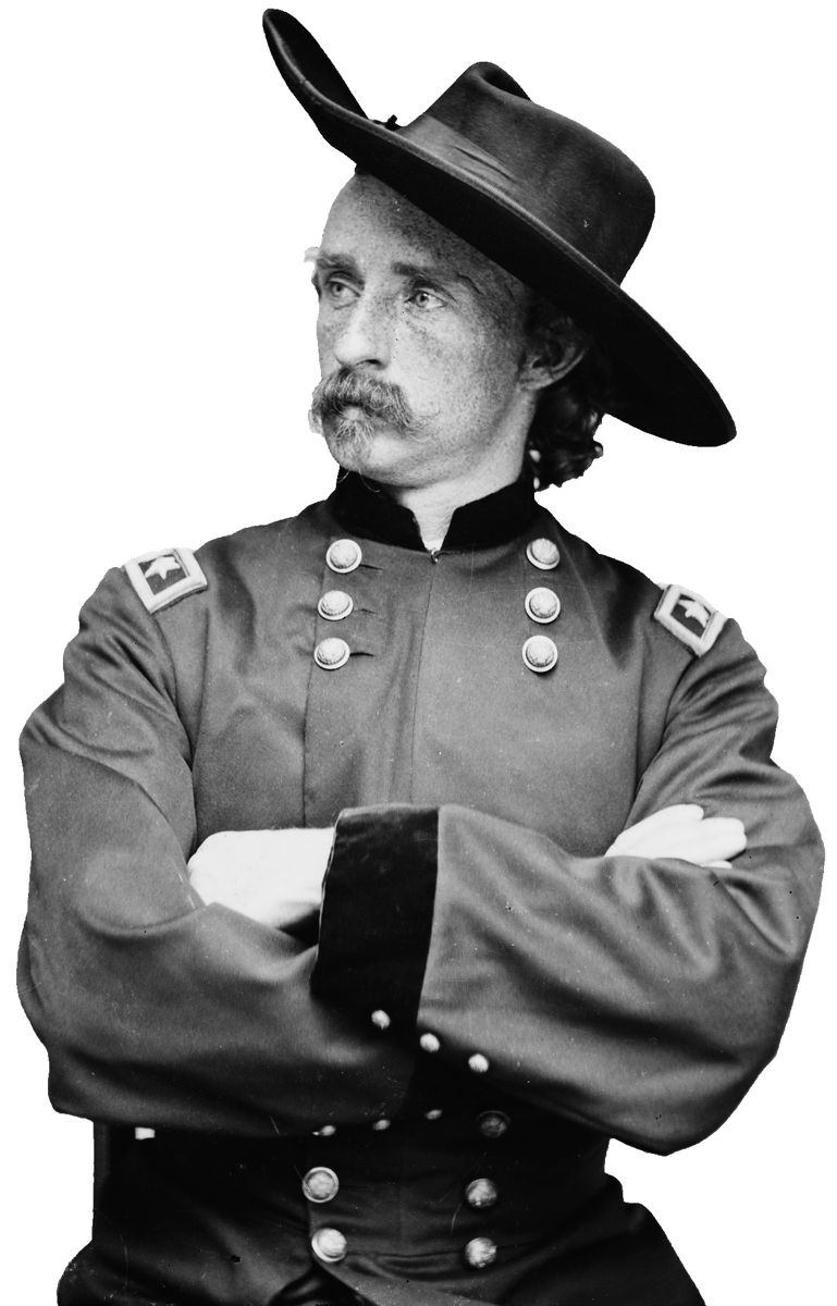 Maj. Gen. George A. Custer. Library of Congress.