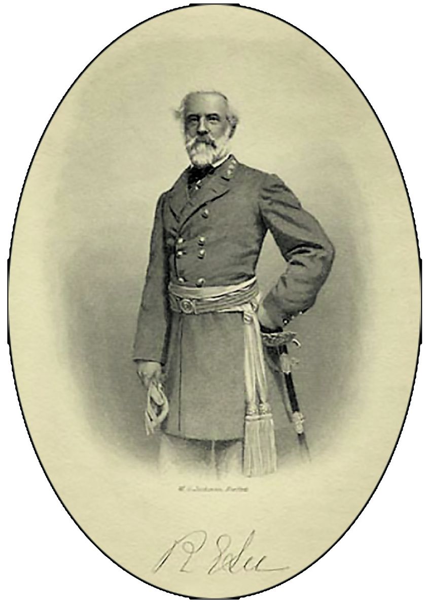 R. E. Lee Genl. Courtesy The Old Print Shop, NYC.