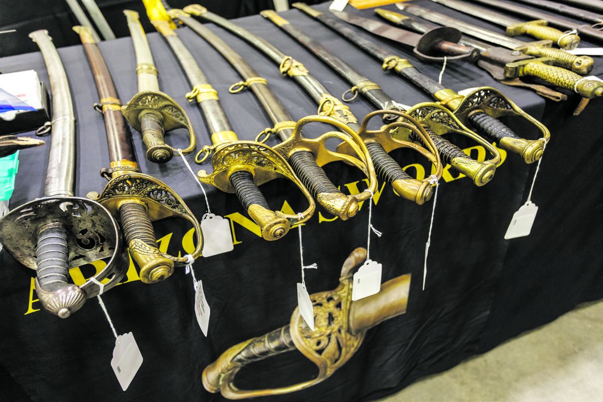 David LaSlavic’s swords are always a hit.