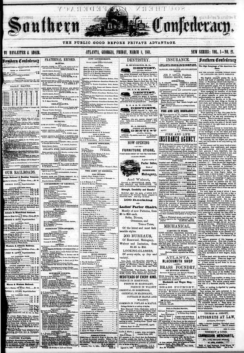 Atlanta’s Wartime Newspapers — photograph 4 from the original article