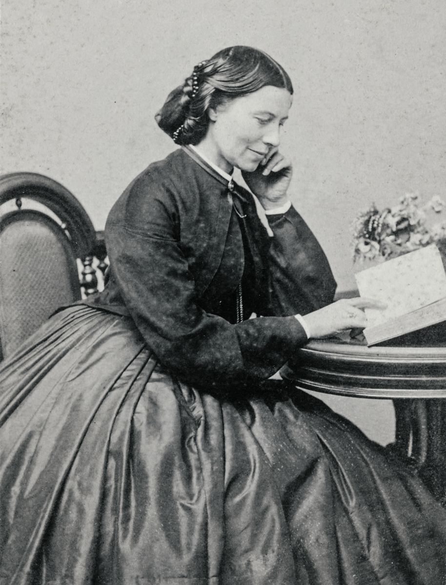 Union nurse Clara Barton. Liljenquist Family Collection of Civil War Photographs (Library of Congress).