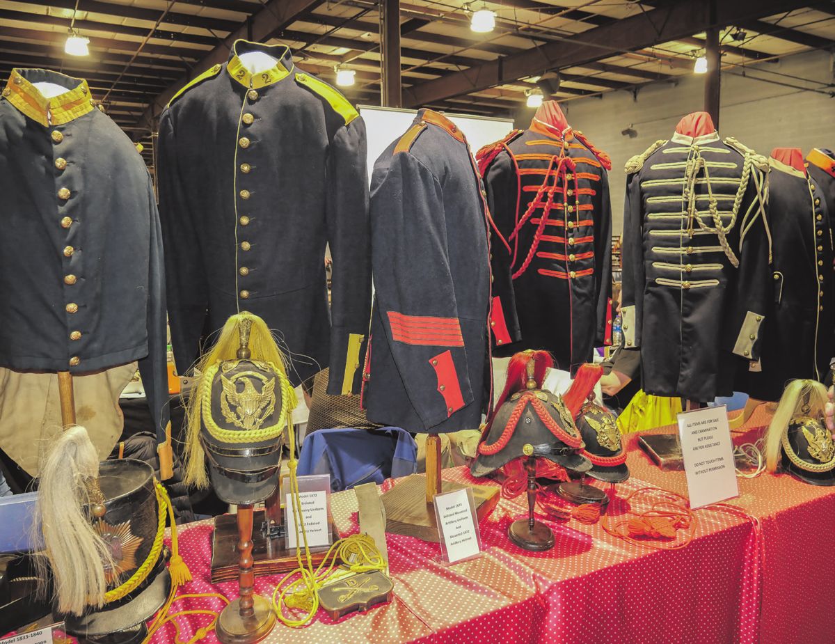 Military Uniforms (US Calvary/Signal Corps 1833–1888). Collection of Peter Macuga.