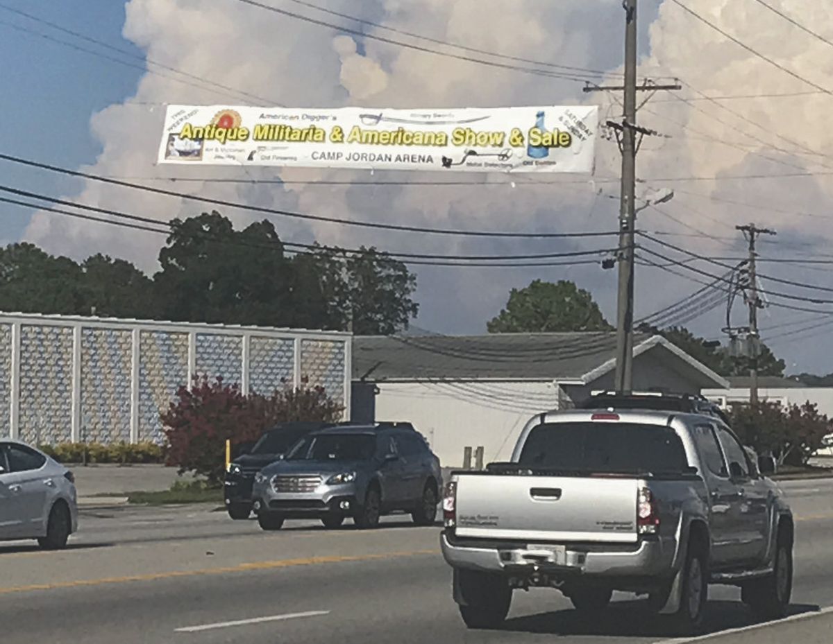 The town of Eastridge has been very accommodating for the annual show, even hanging a banner across