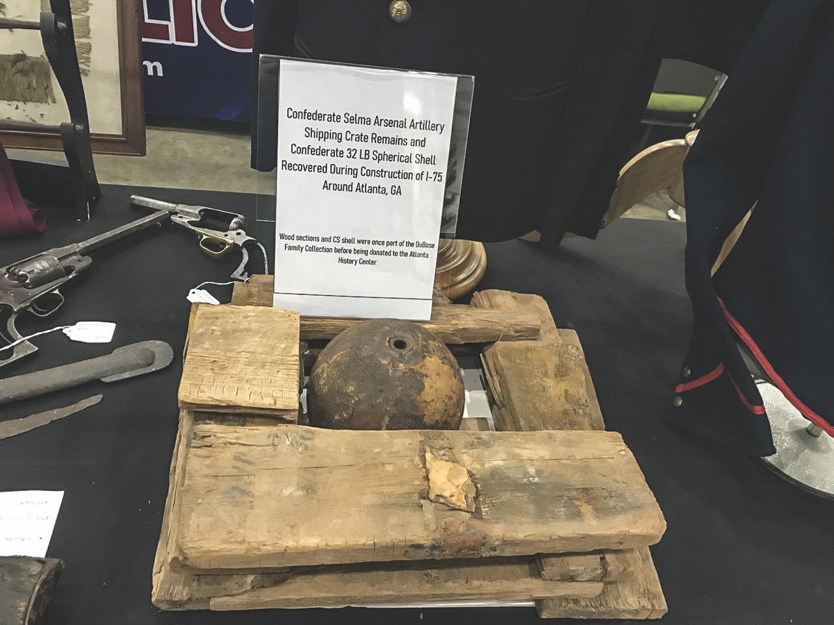 Artifacts of all types could be found at the show.