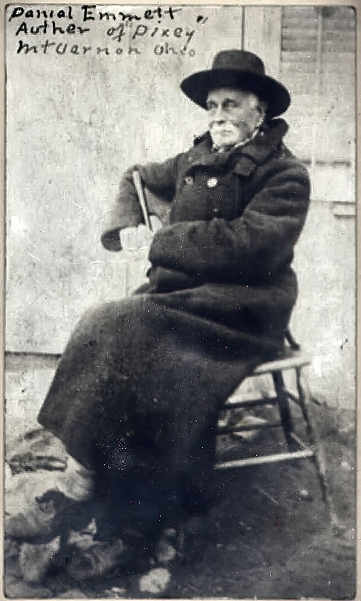 Daniel Decatur Emmett, circa 1900. (WikiCommons)