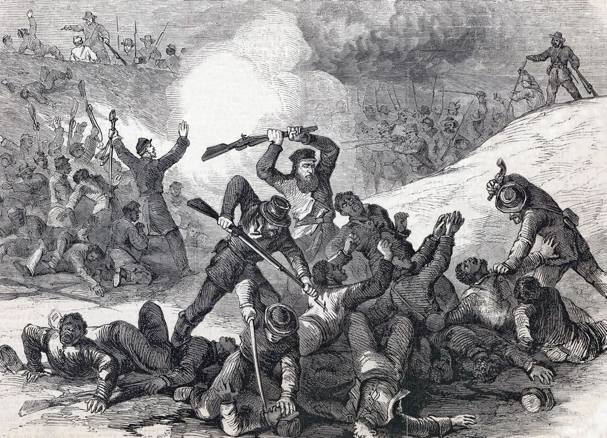The Atlanta Appeal Justifies Fort Pillow — lead photograph from the original article