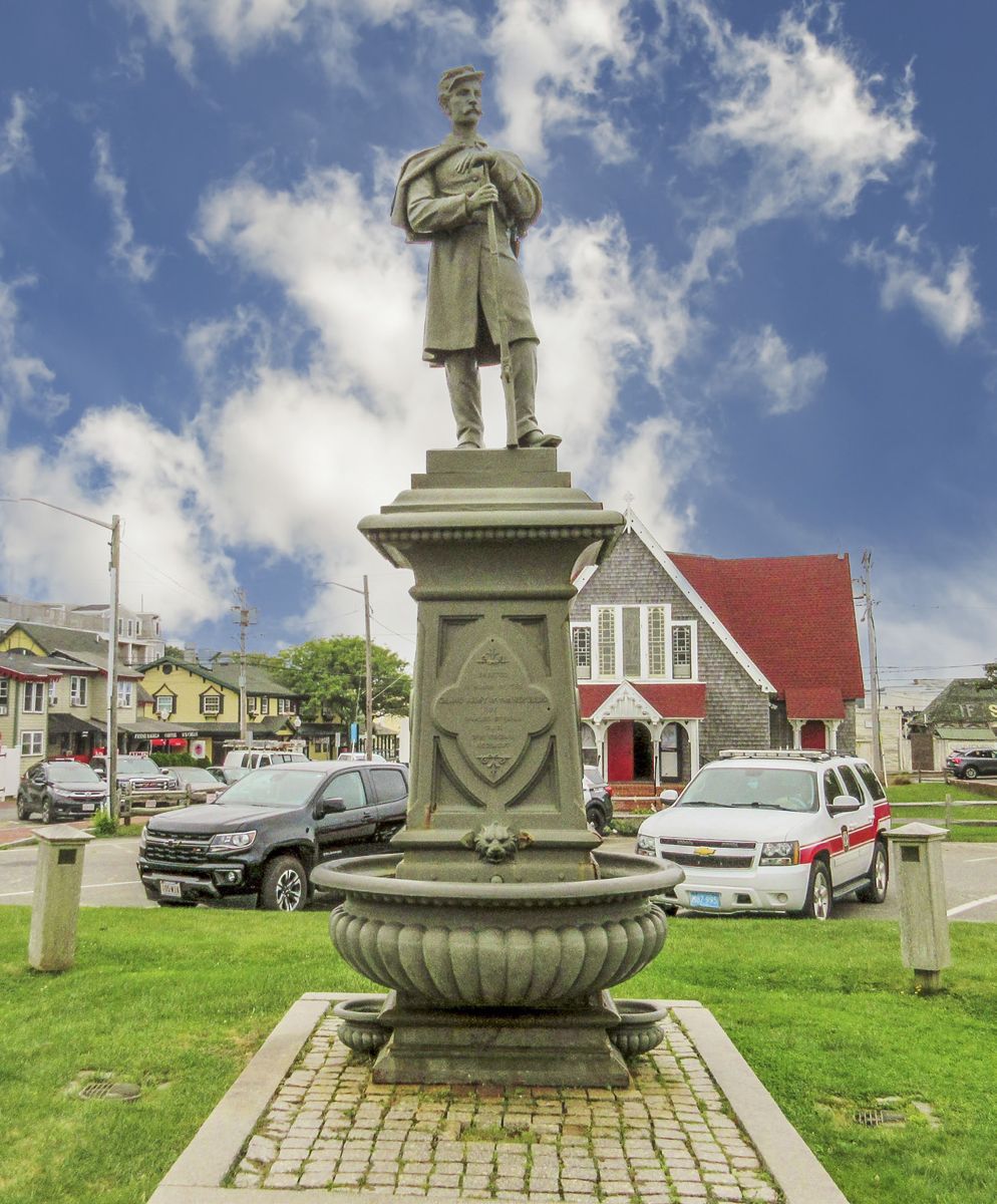Charles Strahan good will monument.