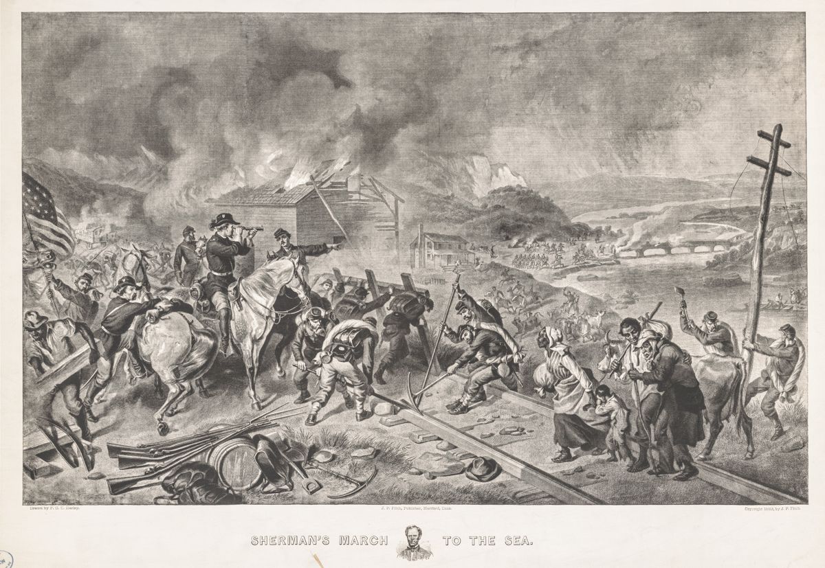 Sherman’s March — lead photograph from the original article