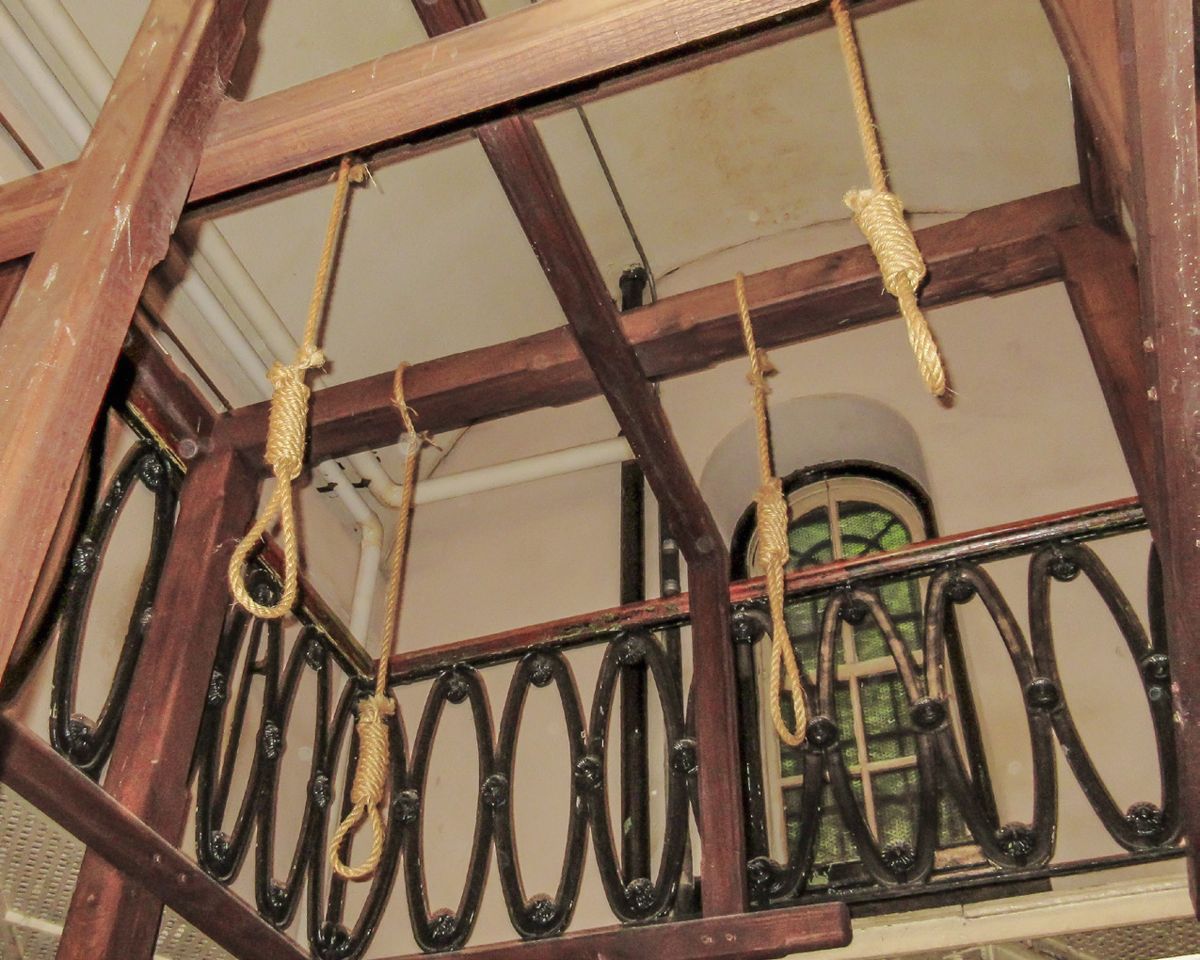 Gallows Inside Old City Jail.