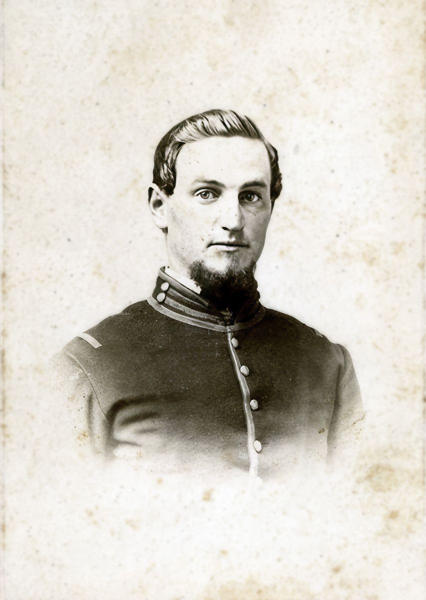 Harry W. Lewis, Feb. 1863 (Image from Hagen History Center, Erie, PA).