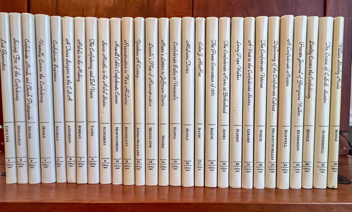 Confederate Centennial Studies set.