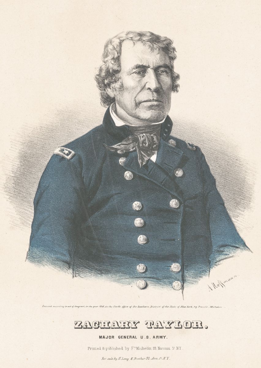 Major General Zachary Taylor. (Library of Congress)
