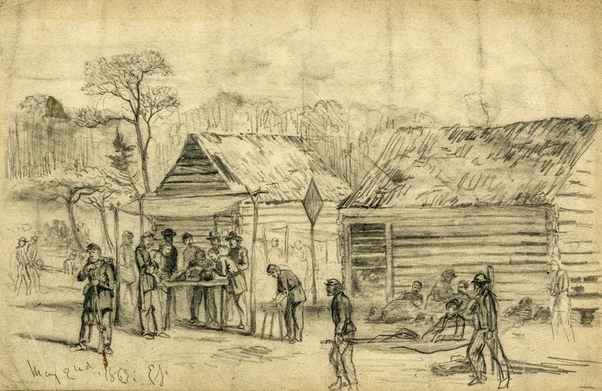 Central Virginia Battlefields Trust “Dressing Wounds & Sending Back the Disabled” — lead photograph from the original article