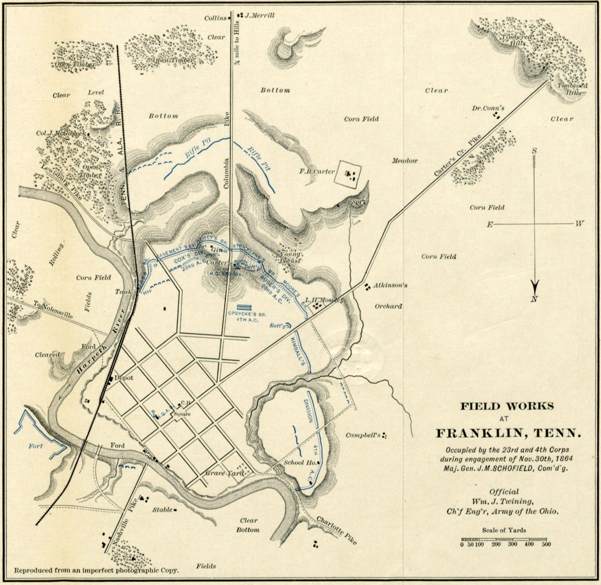 Emerging Civil War A Visit to the Battle of Franklin Battlefield — photograph 7 from the original article