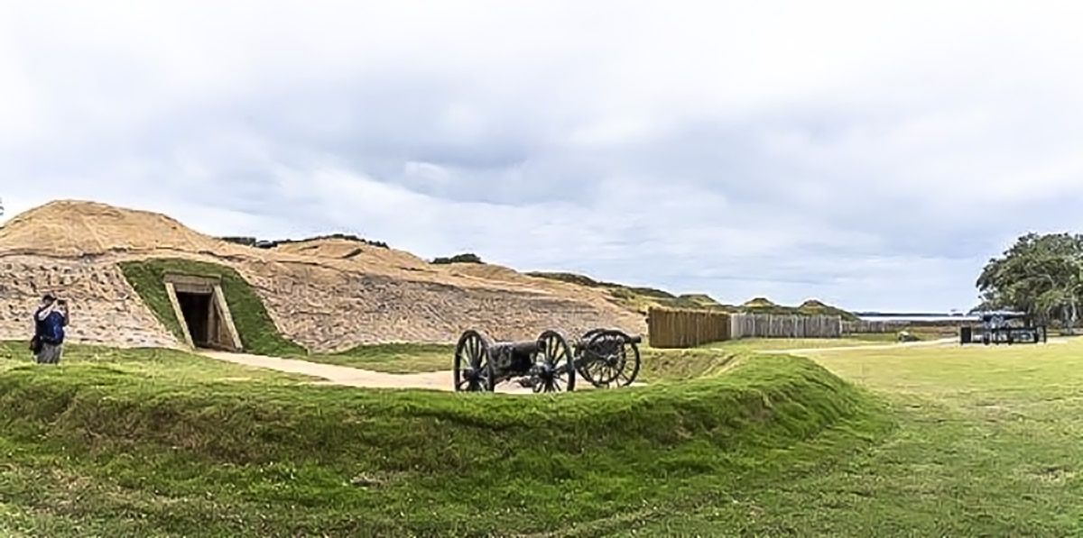 Fort Fisher’s New Visitor Center and reconstructed Earthworks — photograph 7 from the original article
