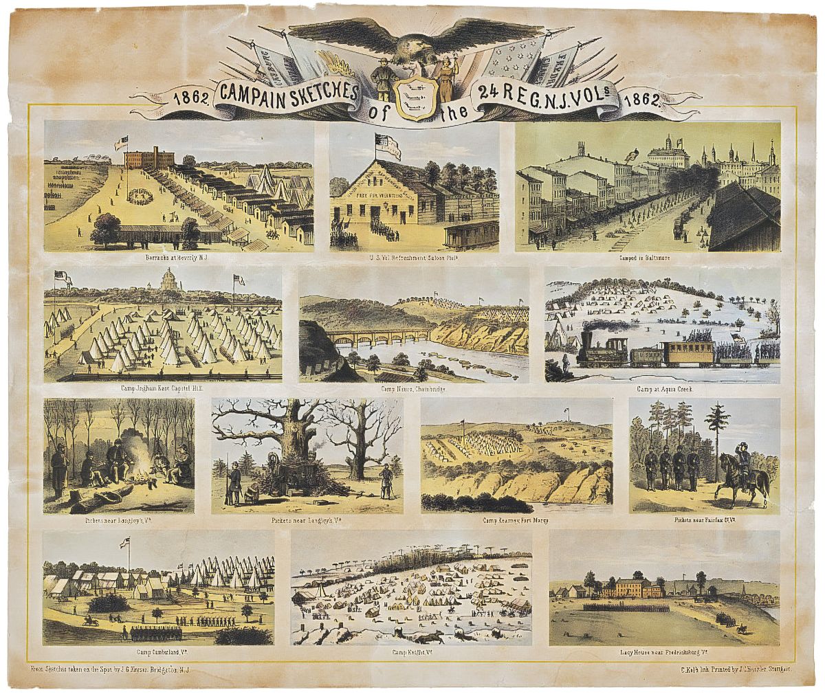 The Graphic War John G. Keyser, Artist Soldier for the 24th N.J. — photograph 2 from the original article