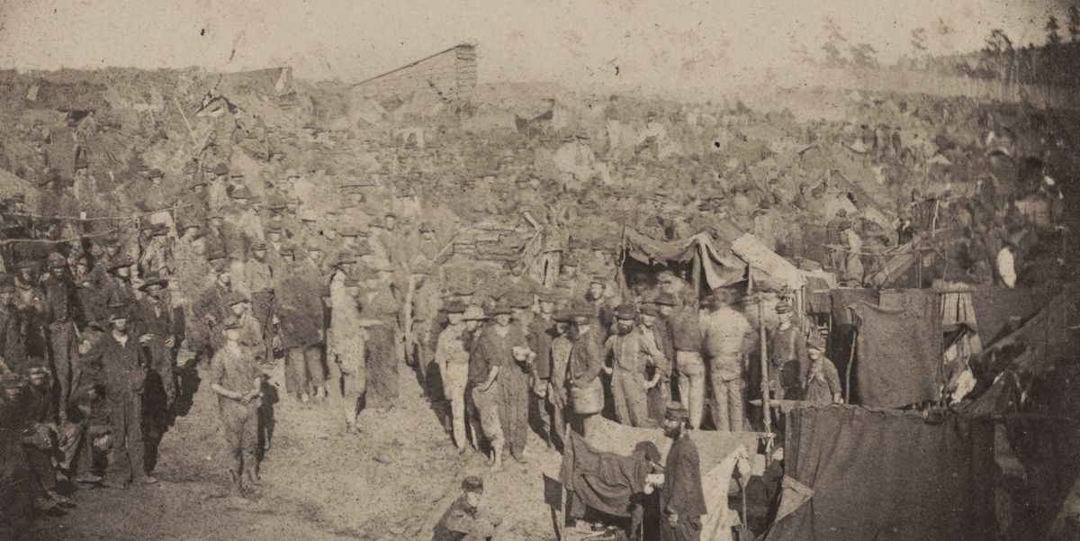 The Graphic War Andersonville — lead photograph from the original article