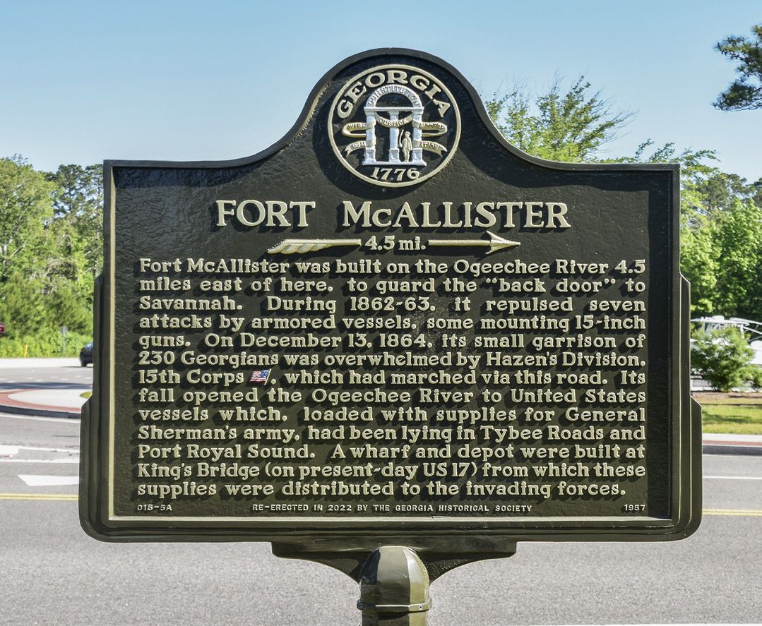 Fort McAllister Southern Sentinel on Georgia’s Ogeechee River — photograph 3 from the original article