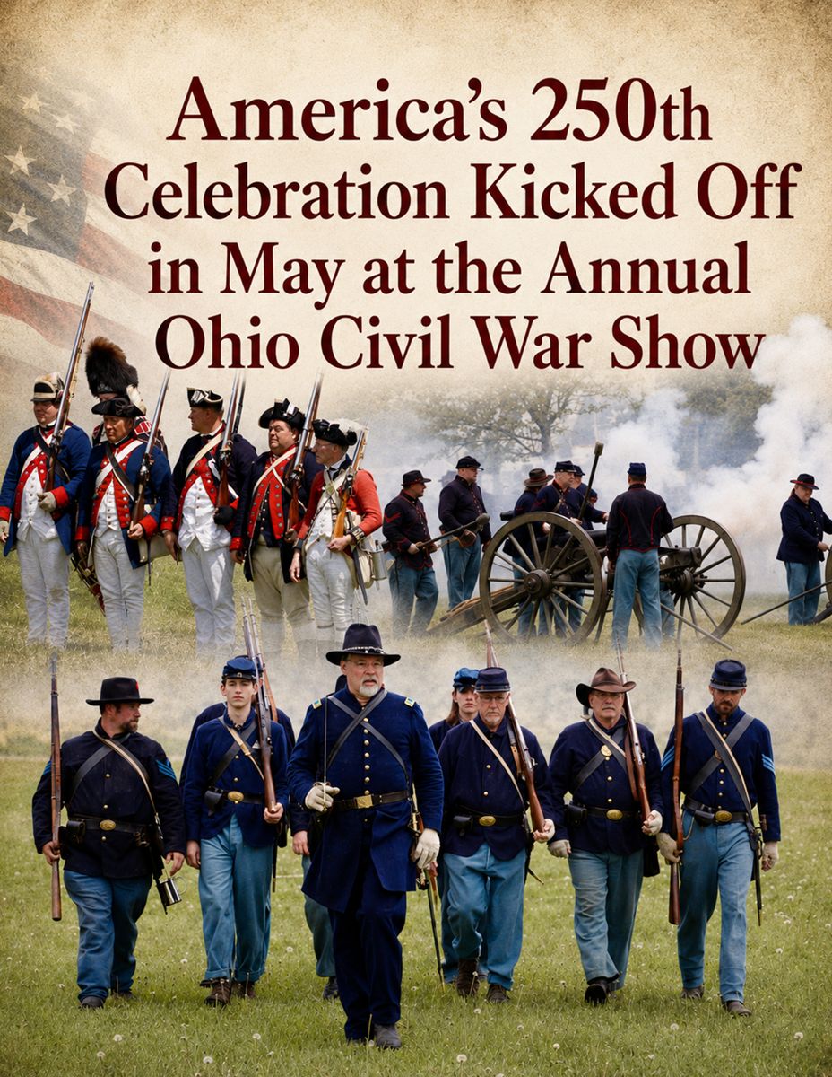 Ohio Civil War Show — lead photograph from the original article
