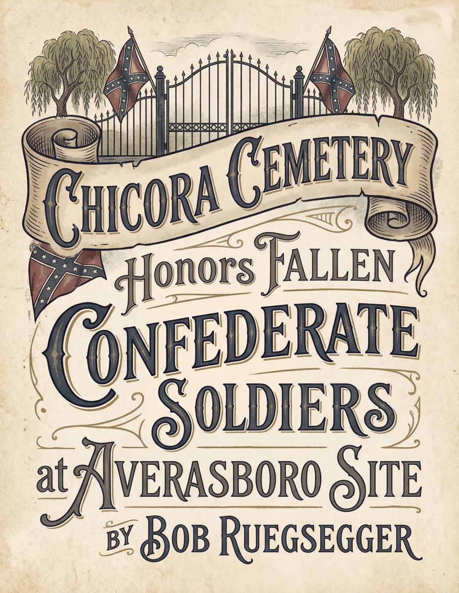 Chicora Cemetery Honors — lead photograph from the original article