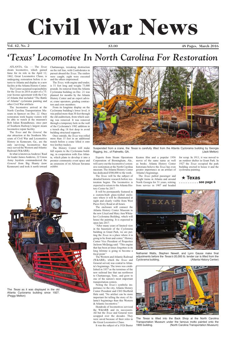 March 2016 cover