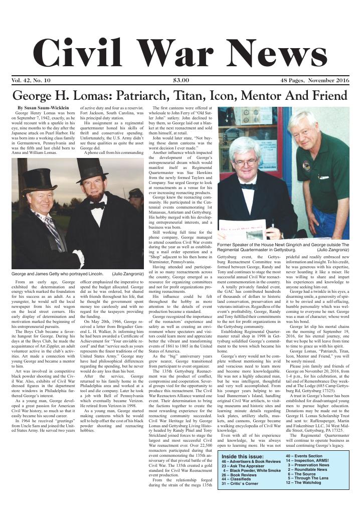 November 2016 cover