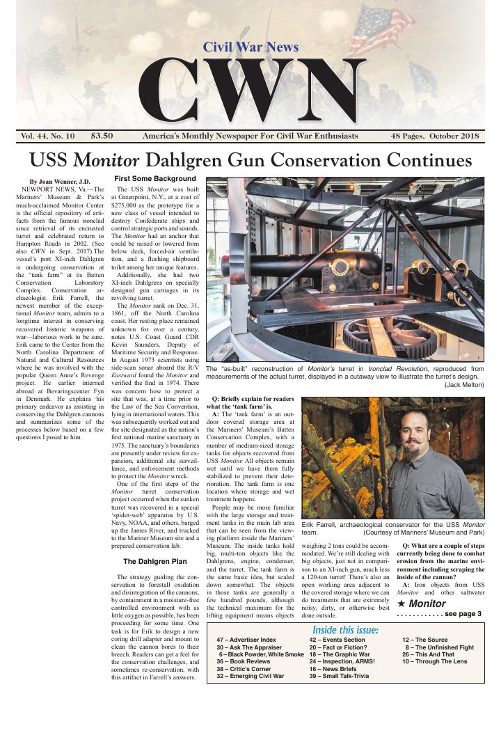 October 2018 cover