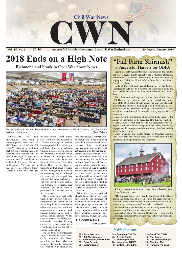January 2019 cover